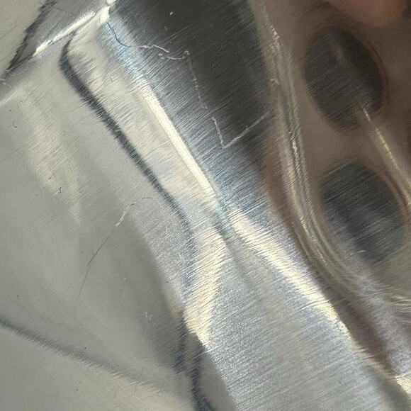 Oneida Custom 18/8 Stainless Ice Bucket MCM Ornate Floral Trim with Black Inlay - Picture 14 of 14